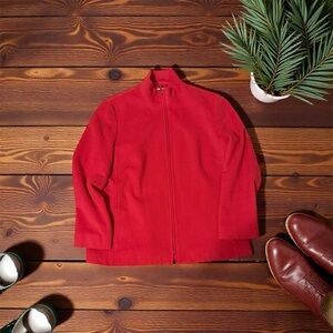 Jones New York Women's Red Lightweight Jacket